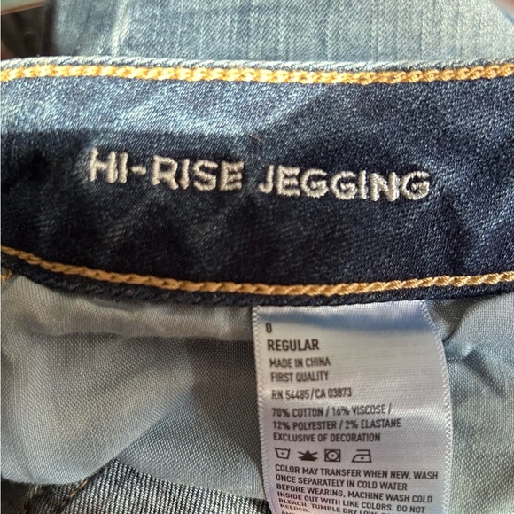 American Eagle high-rise jegging jeans - Picture 2 of 6